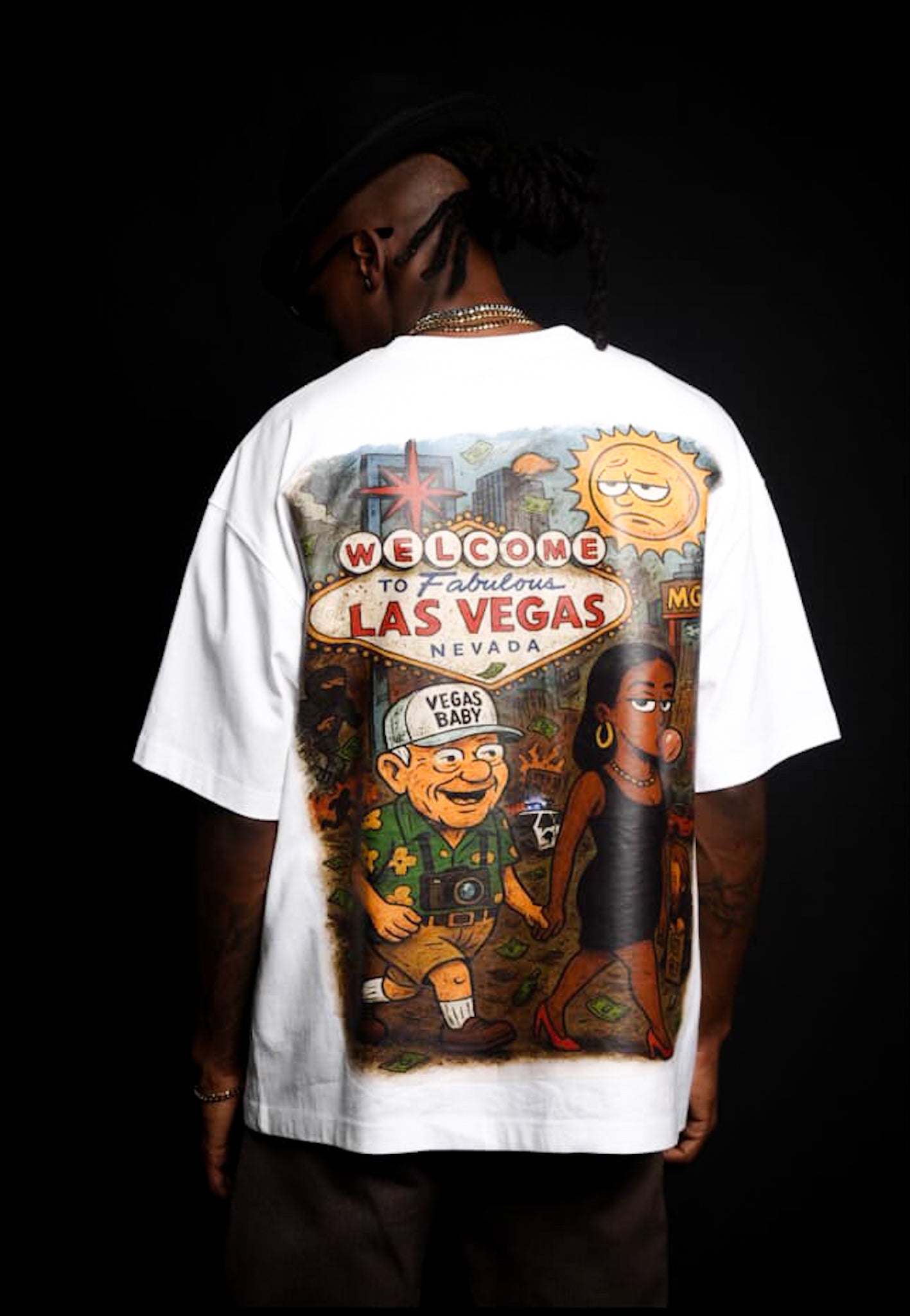 Lost Vegas Tee (White)