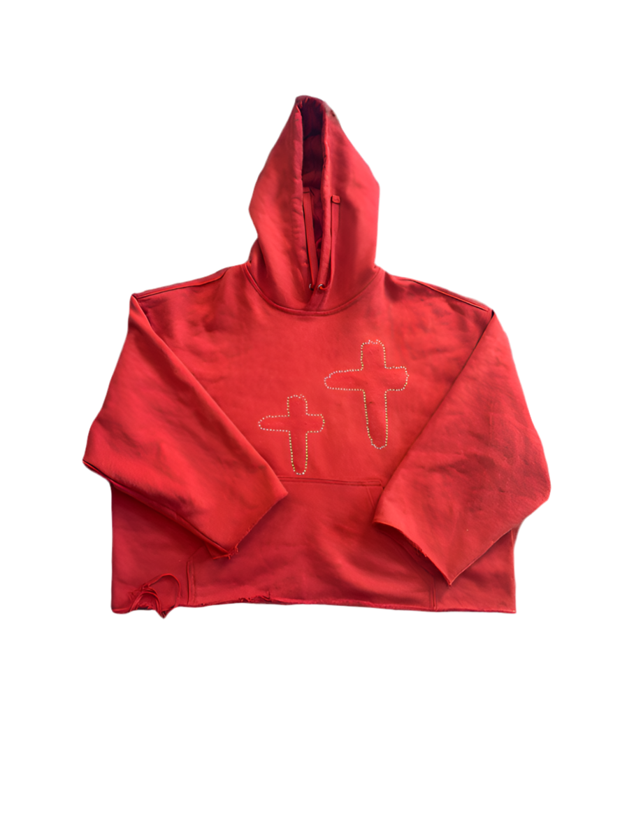 Protect me hoodie crop