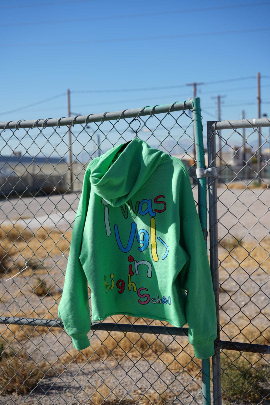 Ugly in HighSchool Hoodie | Exclusive Luxury Hoodie (Green)