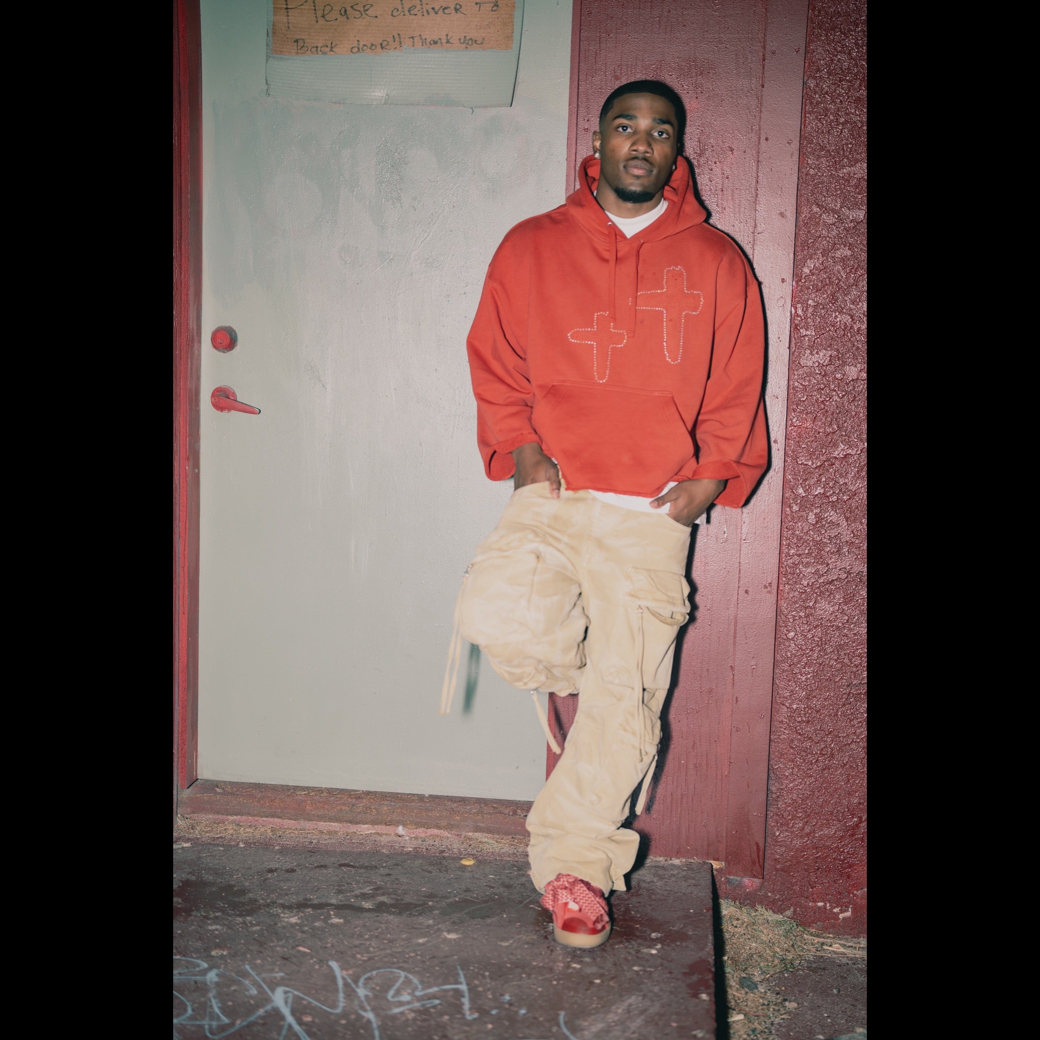 Protect me hoodie crop