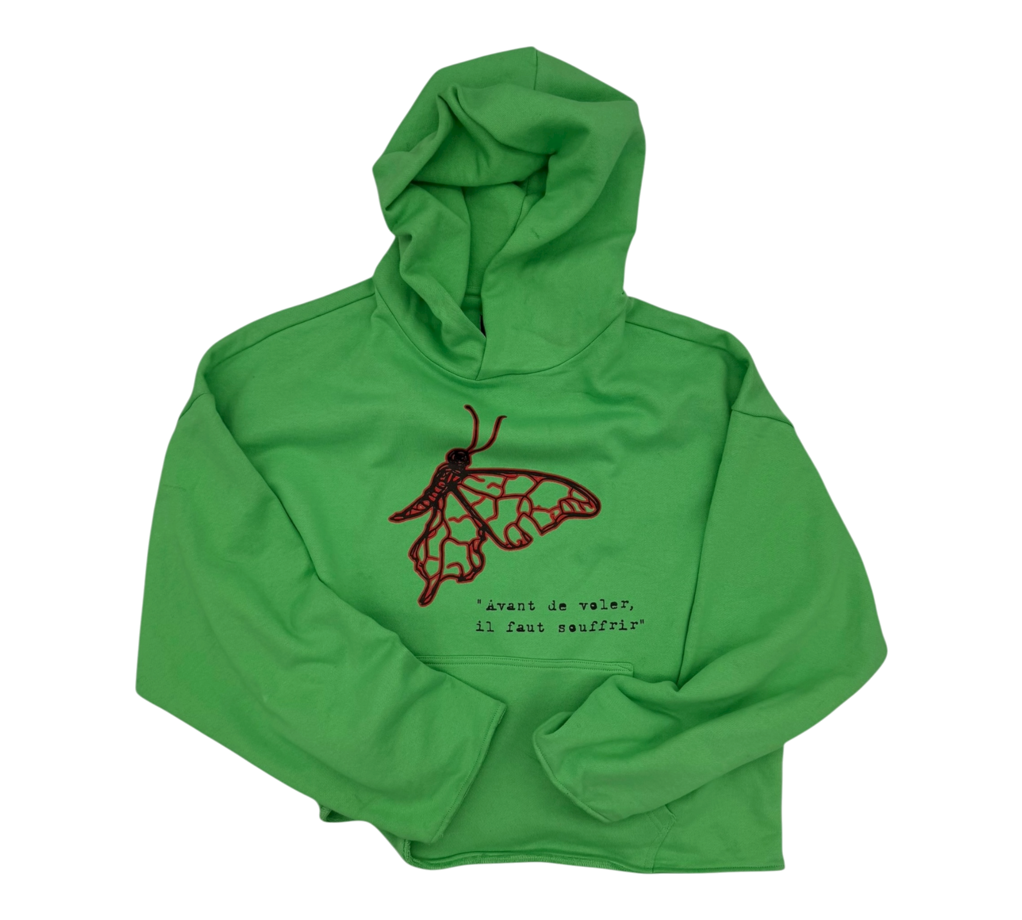 ButterFly STory| Exclusive Luxury Hoodie (Green)