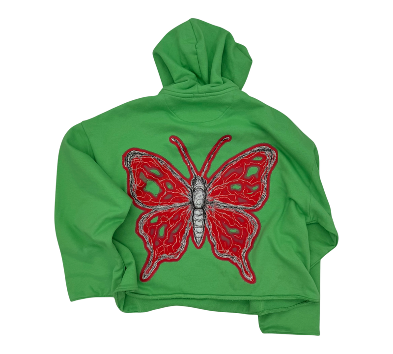 ButterFly STory| Exclusive Luxury Hoodie (Green)